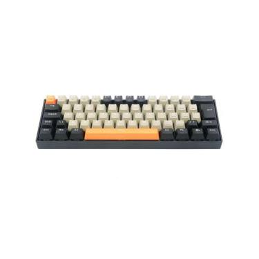 Imagem de TECLADO MECANICO USB GAMER LAKSHMI SWITCH BROWN REDRAGON K606-OG&ampGY
