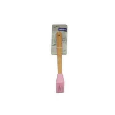 Imagem de Pincel de Untar em Silicone 30 cm - Rosa - 1 unidade - Fratelli - Rizz