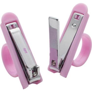 Imagem de Cortador de unha infantil capa especial rosa lolly, ., UN