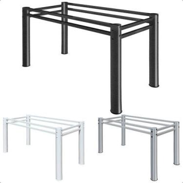 Imagem de Base Tampo Para Mesa De Jantar Serve para Pedra Granito Vidro Madeira 
