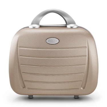 Imagem de Frasqueira de Viagem Maleta Necessaire Rígida ABS Grande de Mão Bordo 