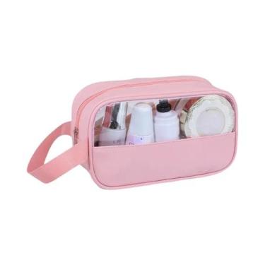 Imagem de Bolsa De Cosméticos Portátil À Prova d'Água De Grande Capacidade, Esto