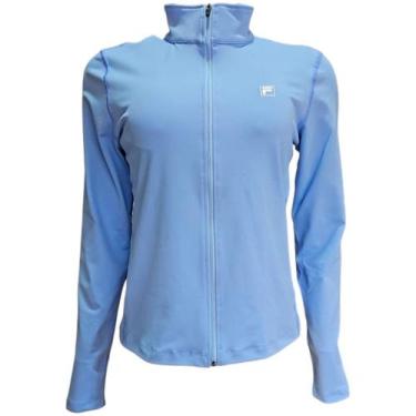 Imagem de Jaqueta Fila Malha Life Feminina, Azul, G