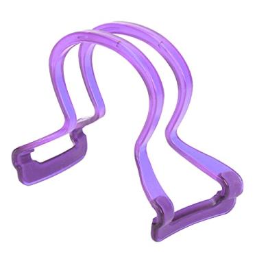 Imagem de Colimador de de violino, corretor de retidão de acessório de treinamento para violinos 4/4, 4/3, 1/2 (roxo)