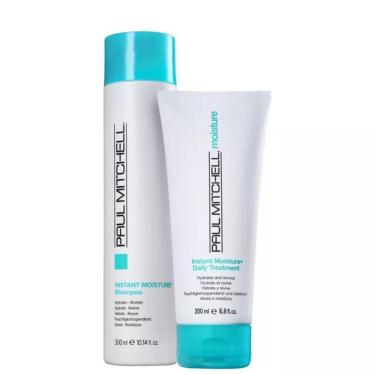 Imagem de Kit Paul Mitchell Moisture Shampoo 300ml e Cond.200ml Cab. Seco