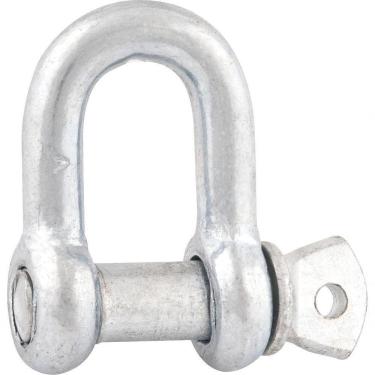 Imagem de Manilha Para Cabo De Aço 7/8 Reta Leve Pino Reforçado Galva