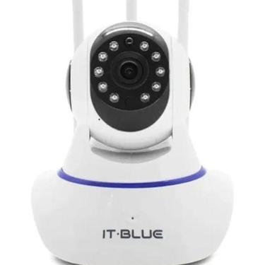 Imagem de Câmera Ip 3 Antenas Segurança Vigilância Residencial It Blue