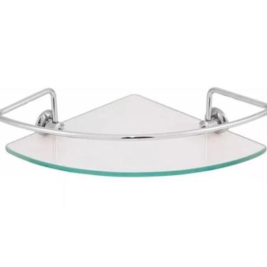 Imagem de Porta Shampoo Canto Simples - Transparente