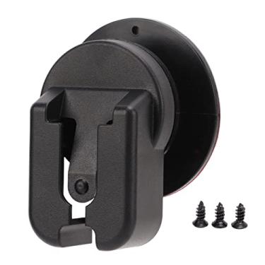 Imagem de Acouto Suporte de microfone de rádio de carro para substituição de clipe de microfone Yaesu FTM6000R 300DR 7900R 100DR D9000 tipo de item suporte de microfone de rádio cor preta método de fixação tipo pasta