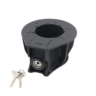 Imagem de Proven Industries Modelo PL-5 5ª roda King Pin Coupler Lock Antifurto para RVs, Reboque de Contêiner e Campistas