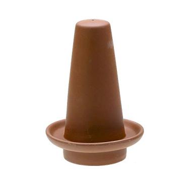 Imagem de Decorações de aquário 22 cm Decoração de tanque de peixe de cone de raça de cerâmica para animais aquáticos