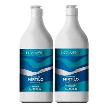 Imagem de Lowell Kit Extrato De Mirtilo Shampoo + Condicionador 1L