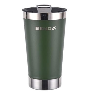 Imagem de Copo Térmico Benoá KC-MD500 500mL Inox (Verde)