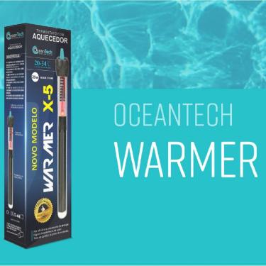 Imagem de Aquecedor Termostato Oceantech 50W Aquários 50 à 100L