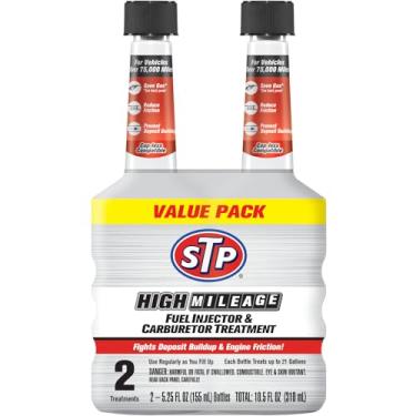 Imagem de STP Tratamento de limpeza de carburador e injetor de combustível de alta quilometragem - 2 unidades