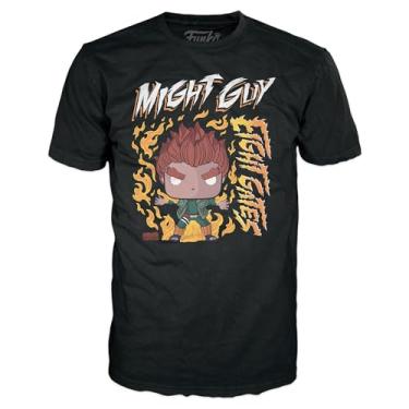 Imagem de Funko Boxed Tee: Naruto - 8 Gates Guy - Small - (S) - T-Shirt - Clothes - Gift Idea - Short Sleeve Top for Adults Unisex Men and Women - Official Merchandise - Anime Fans