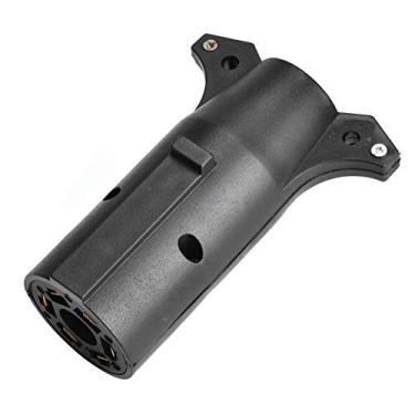 Imagem de 12V 7Pin 6Pin N&S Trailer Tomada Adaptador Conversor de Cobre à Prova D'água Durável para Trailer Caravana