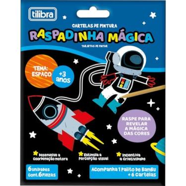 Imagem de Tilibra - Cartelas de Pintura Mágica - Espaço - 6 unidades