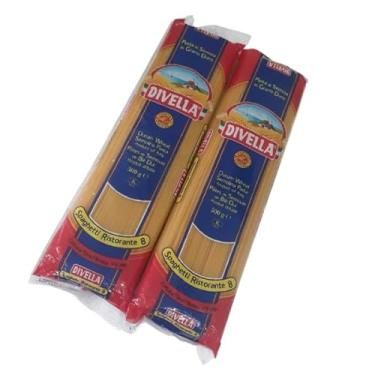 Imagem de Kit 02 Pacotes de Macarrão Italiano tipo Spaghetti Divella de 500g cada