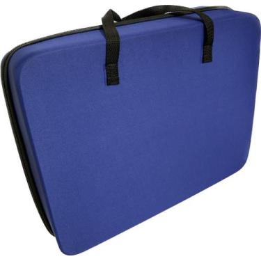 Imagem de Case capa para notebook / bolsa de mão para viagem - Termo Arte, Azul