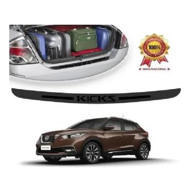 Imagem de Protetor Soleira Ades Porta Malas Nissan Kicks Preto - Capa Shop