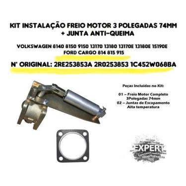 Imagem de Kit Freio Motor Vw Cargo 74mm 3 Polegadas Caminhão Leve - EXPERT NACIO