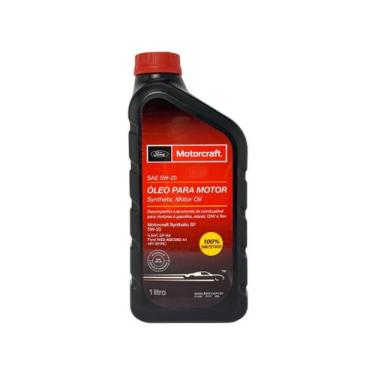 Imagem de Oleo 5W20 Sintético Original Ford Motorcraft 1L BH4A5W20AA - MOTORCRAF