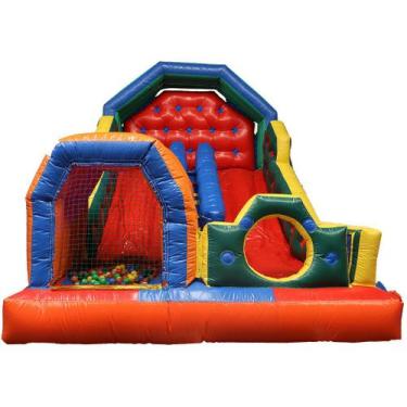 Imagem de Tobogã Top Inflável 2 em 1 - Brinquedos - top.brinquedos