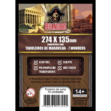 Imagem de Sleeve Customizado para 7 Wonders - Tabuleiros de Maravilha (274 x 135)