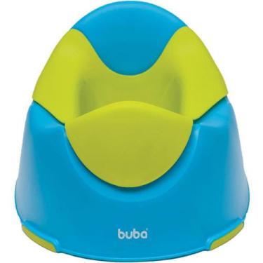 Imagem de Troninho Infantil ul E Verde Piniquinho Mictório Menino - Buba