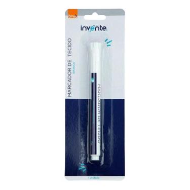 Imagem de Caneta Marcador de Tecido Branca BRW