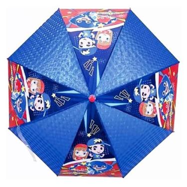 Imagem de Guarda-Chuva Lucas Neto Os Aventureiros Sombrinha Infantil - Semax, Az