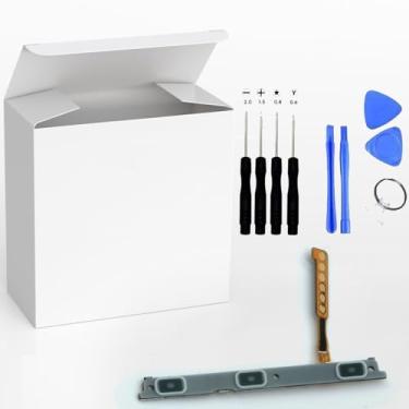 Imagem de Jencyfu Para Samsung Galaxy S22 Ultra 5G Botão Liga/Cabo Flexível Substituição da Fita - Botão de Volume Cabo Flexível Peça de Substituição para Samsung Galaxy S22 Ultra 5G SM-S908 com Ferramenta de