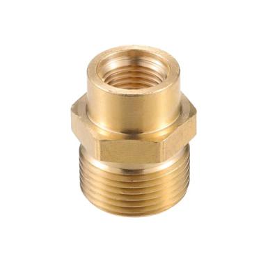 Imagem de VekAuto Conector de lavadora de pressão, G1/4 polegadas a 15 mm M22x1,5 adaptador macho...