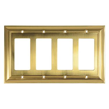 Imagem de CKP Brand #31201 Impressions Collection Placa de parede Quad Rocker, âmbar dourado
