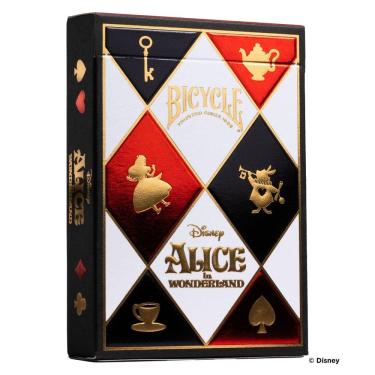 Imagem de Baralho de cartas Bicycle Disney Alice in Wonderland 1 Deck