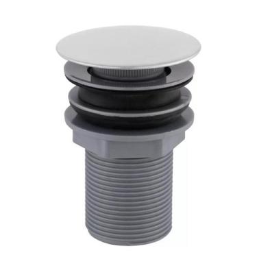 Imagem de Válvula Ralo Click ABS Inteligente Inox P/Cuba Cromado 1.1/4 - Montela