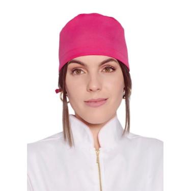 Imagem de 2 Toucas Unissex Bandana Mia Pink - Gardenia Jalecos