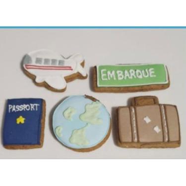Imagem de Biscoito Decorado de Mel Viagem - Dona Maria Biscoiteria 