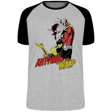 Imagem de Camiseta Homem Formiga e a Vespa Blusa Plus Size extra grande adulto o