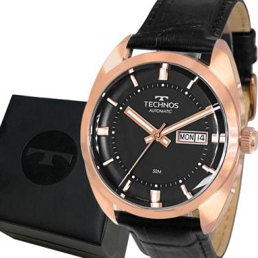 Imagem de Relógio Technos Automático  Rosê Gold Original Luxo