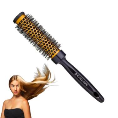 Imagem de Escova termica profissional redonda corpo em aluminio 40mm marco boni 