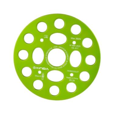 Imagem de Dynwave Placa de amarração de pata, equipamento de escalada, liga de alumínio resistente, conector de ponto de ancoragem múltiplo, equipamento de ancoragem de