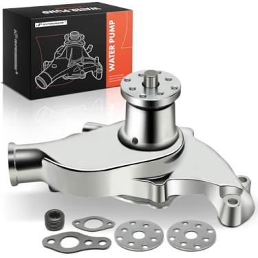 Imagem de A-Premium Bomba de água do motor com junta compatível com Chevrolet Malibu, Impala, Camaro, Suburban, Corvette, Blazer, Caprice, Bel Air, Chevelle, Chevy II, El Camino, Nova, Truck e Pontiac Ventura