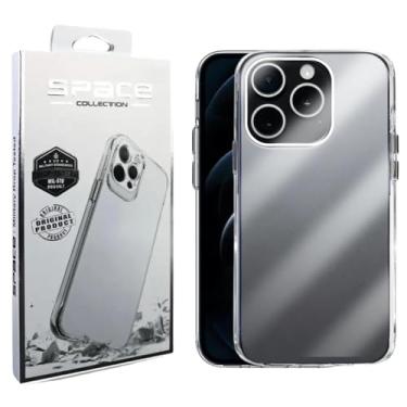 Imagem de Capa Capinha SPACE CASE Clear Ultra Resistência Híbrida Compatível iPhone 12 Pro Max