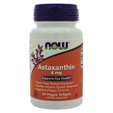 Imagem de Astaxanthin 4 mg 60 Softgels Now Foods