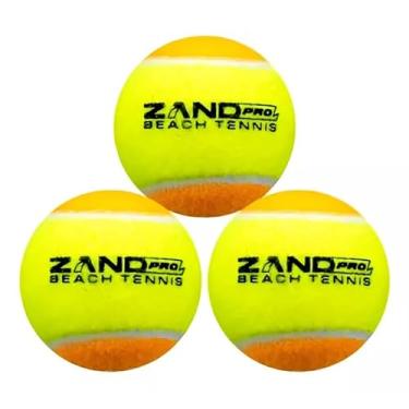 Imagem de Bola de Beach Tennis Zand Aprovada ITF 3 unid