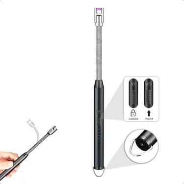 Imagem de Acendedor de Fogão Elétrico Flexivel USB Recarregavel, Isqueiro Acendedor De Vela, Fogão A Gás, Churrasqueira, Lareira (Cores Variadas) (2)