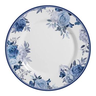 Imagem de Conjunto 6 Pratos Rasos Alleanza 29cm Branco - Alleanza Cerâmica