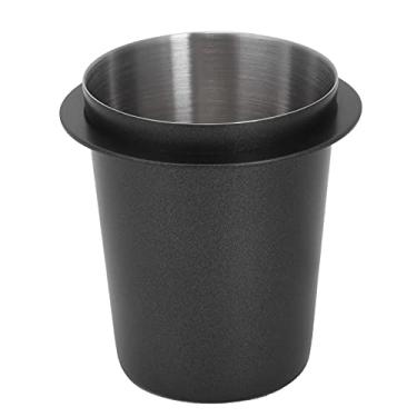 Imagem de Copo dosador, xícara dosadora de café, caneca dosadora de café, suprimentos para fazer café, ferramenta de barista, copo dosador de café de aço inoxidável de 58 mm, acessório de ferramenta de dosagem